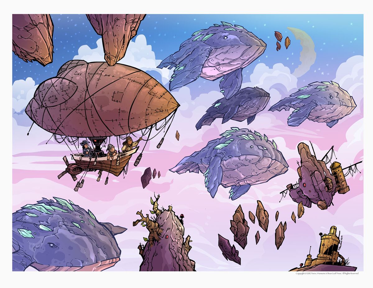 Flying near Float Stone Isles